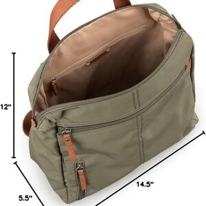 The Sak Esperato Recycled Nylon Backpack, Olive